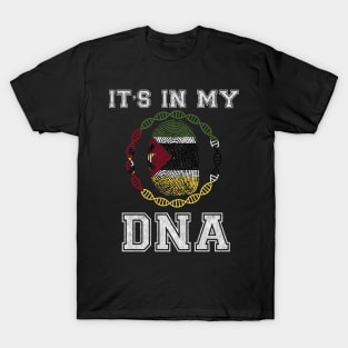 Mozambique  It's In My DNA - Gift for Mozambican From Mozambique T-Shirt